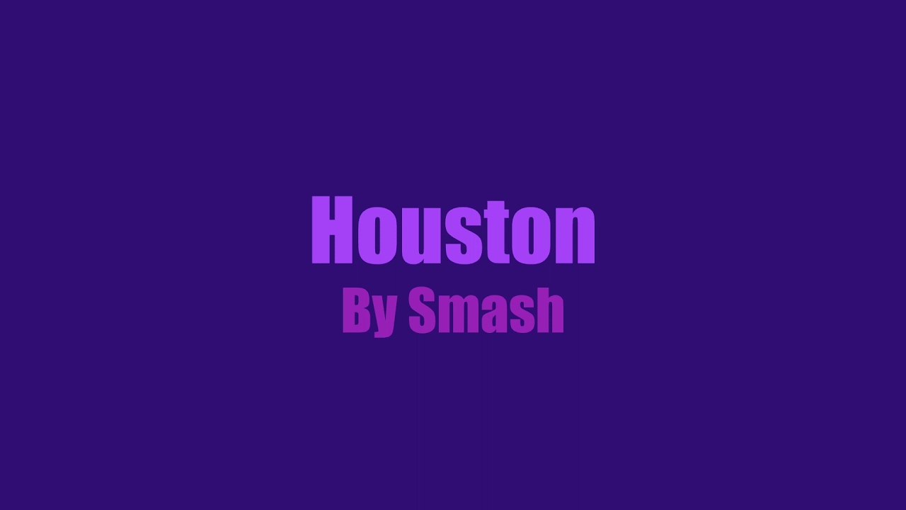 Notts' Tracker Music Findings: Houston - Smash
