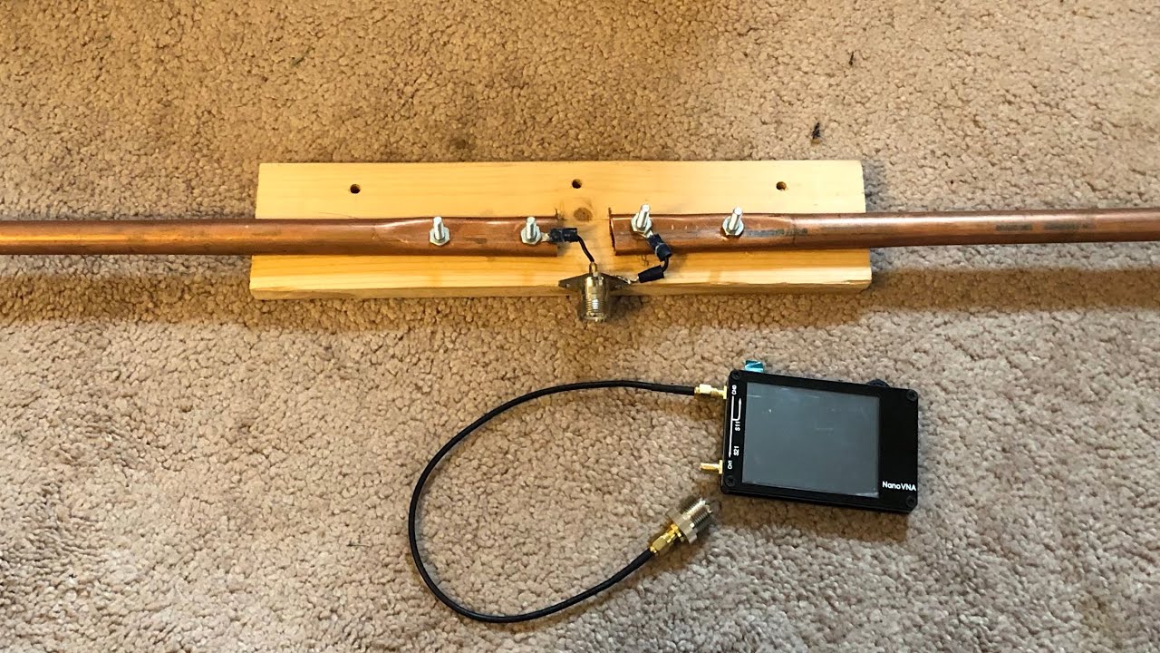 GMRS 5/8 WAVE ДОМАШНЯЯ АНТЕННА #diy #gmrs #antennadesign #experiment