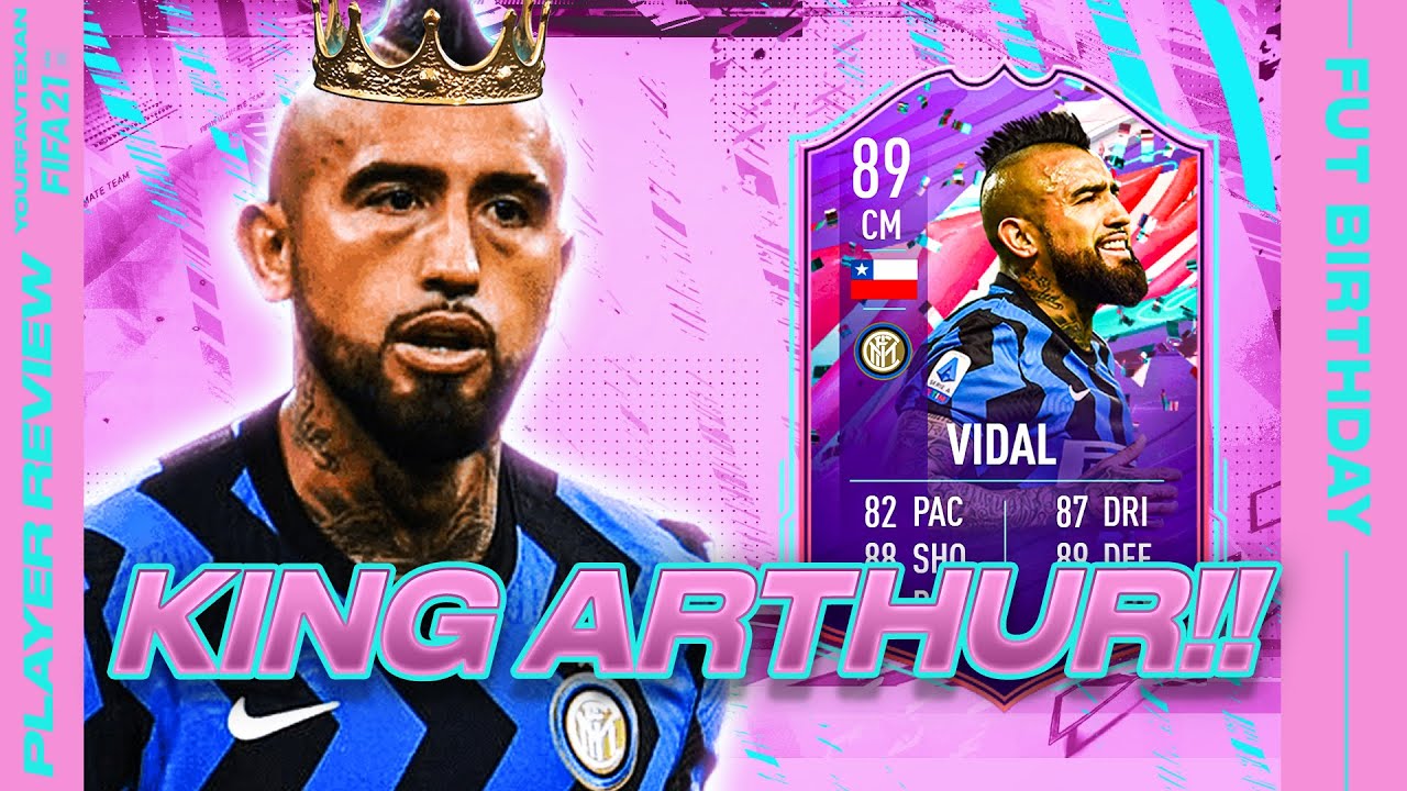 COMPLETE MIDFIELDER! FIFA 21 FUT BIRTHDAY VIDAL PLAYER REVIEW - VIDAL 89 GAMEPLAY FUT 21