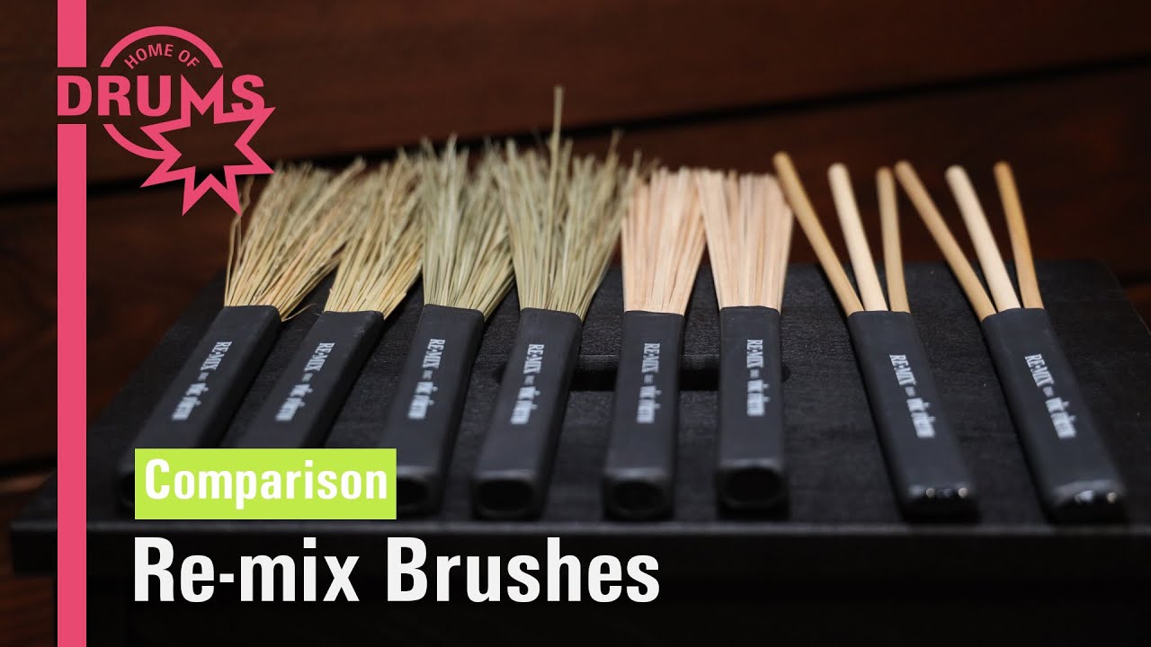 Vic Firth's Re-Mix Brushes designed by Pete Lockett Product Review | Home Of Drums