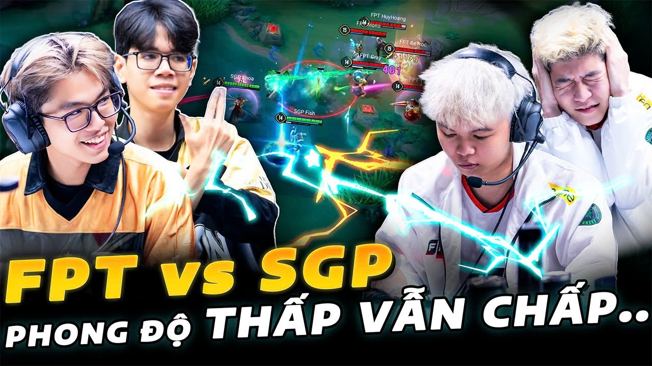 Siêu kinh điển FPT và SGP đã diễn ra như nào?