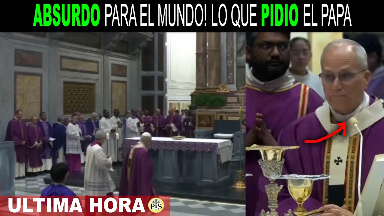 ABSURDO para el MUNDO! HOY EL PAPA en las TENTACIONES DE JESÚS, HARÁS LO QUE EL PIDIO?