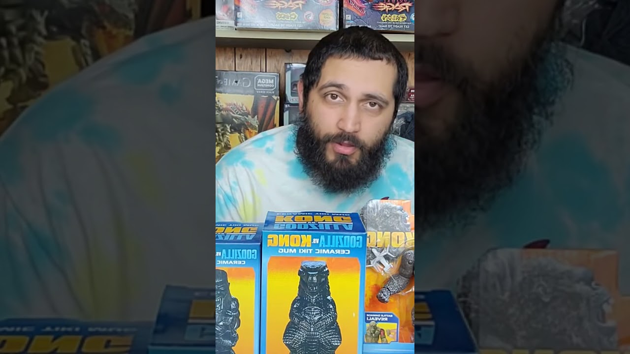 Mondo GvK Tiki Mugs and Playmates Arctic Kong #godzilla #toys #unboxing #review #dc #trending #fyp