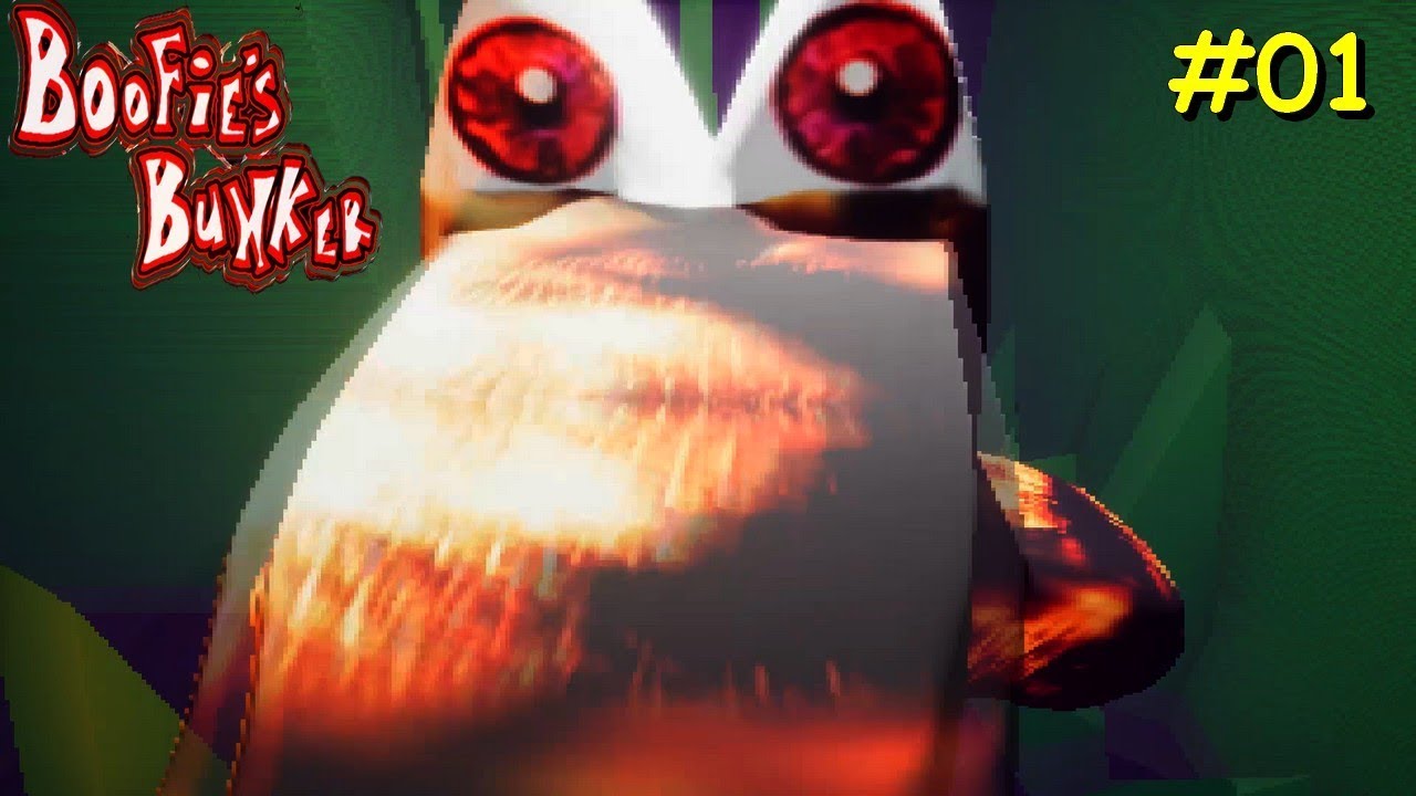 Boofie's Bunker Playthrough Gameplay #01 (Horror Game)