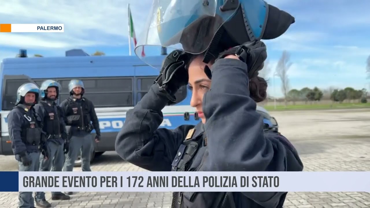 Palermo. Grande evento per i 172 anni della Polizia di Stato