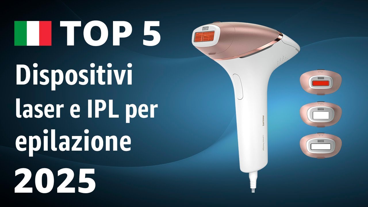 TOP—5. Migliori dispositivi laser e IPL per epilazione 2025