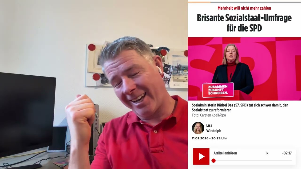 Er hat das tatsächlich gesagt. Hammer. Es dreht sich was, zu spät?