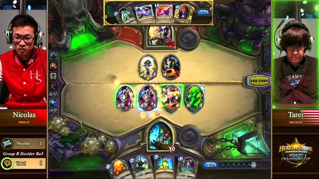 Nicolas vs. Tarei - Group B - Match 5 - Hearthstone World Championship 2014