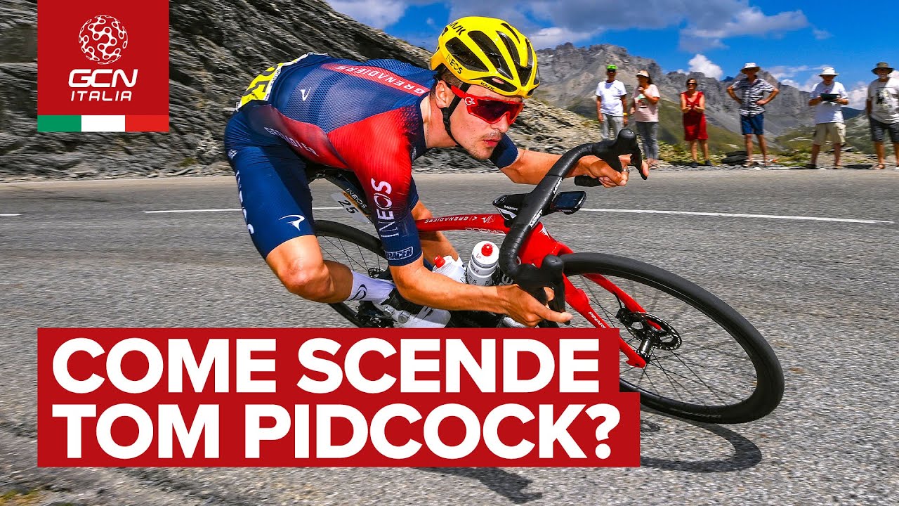 Analizziamo lo stile in discesa di Tom Pidcock.