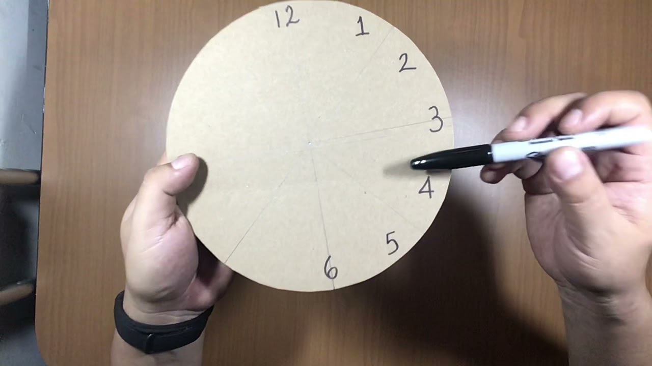 Project 14 Higher Elementary: Cardboard Sundial Clock