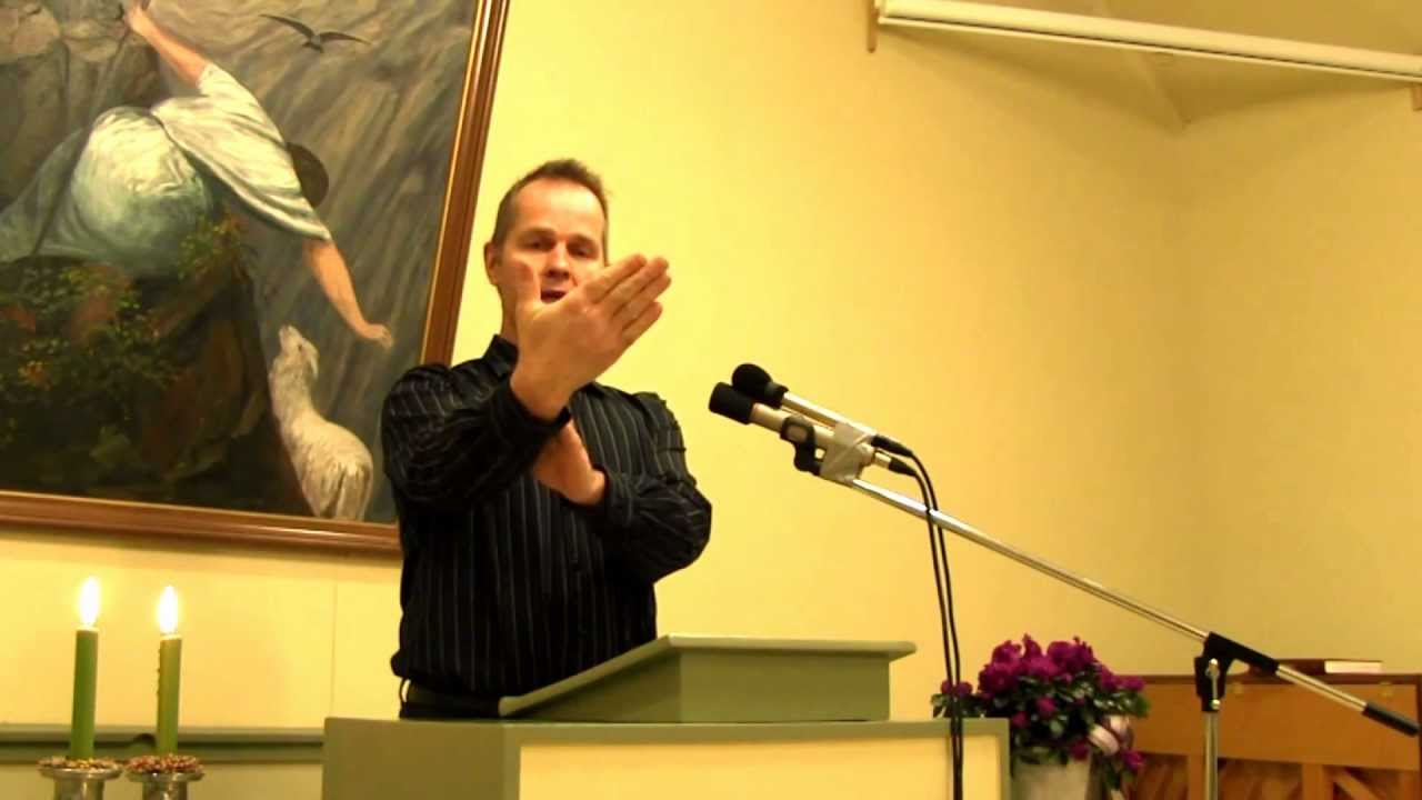 2012.12.01 Steinsdalen Bedehus, &Oslash;yvind Samn&oslash;y, &laquo;Skikka dykk ikkje likt med denne verda...&raquo;