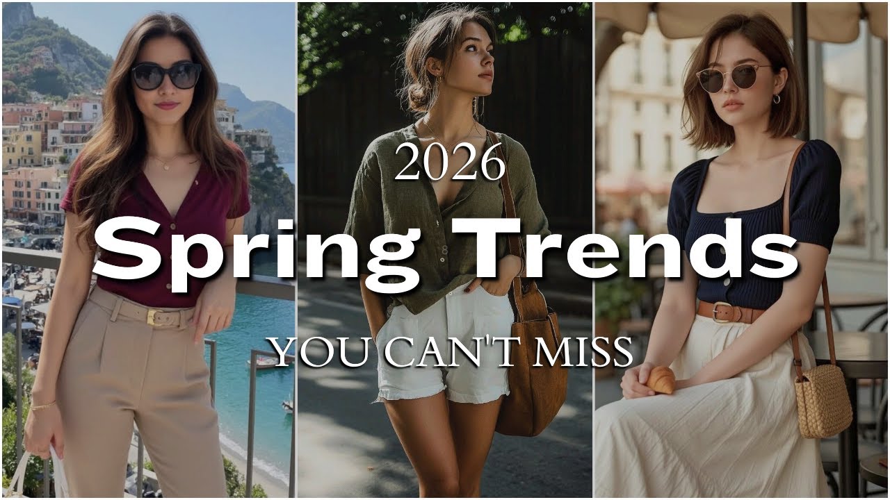 Spring 2026 Fashion Trends You NEED to Know!