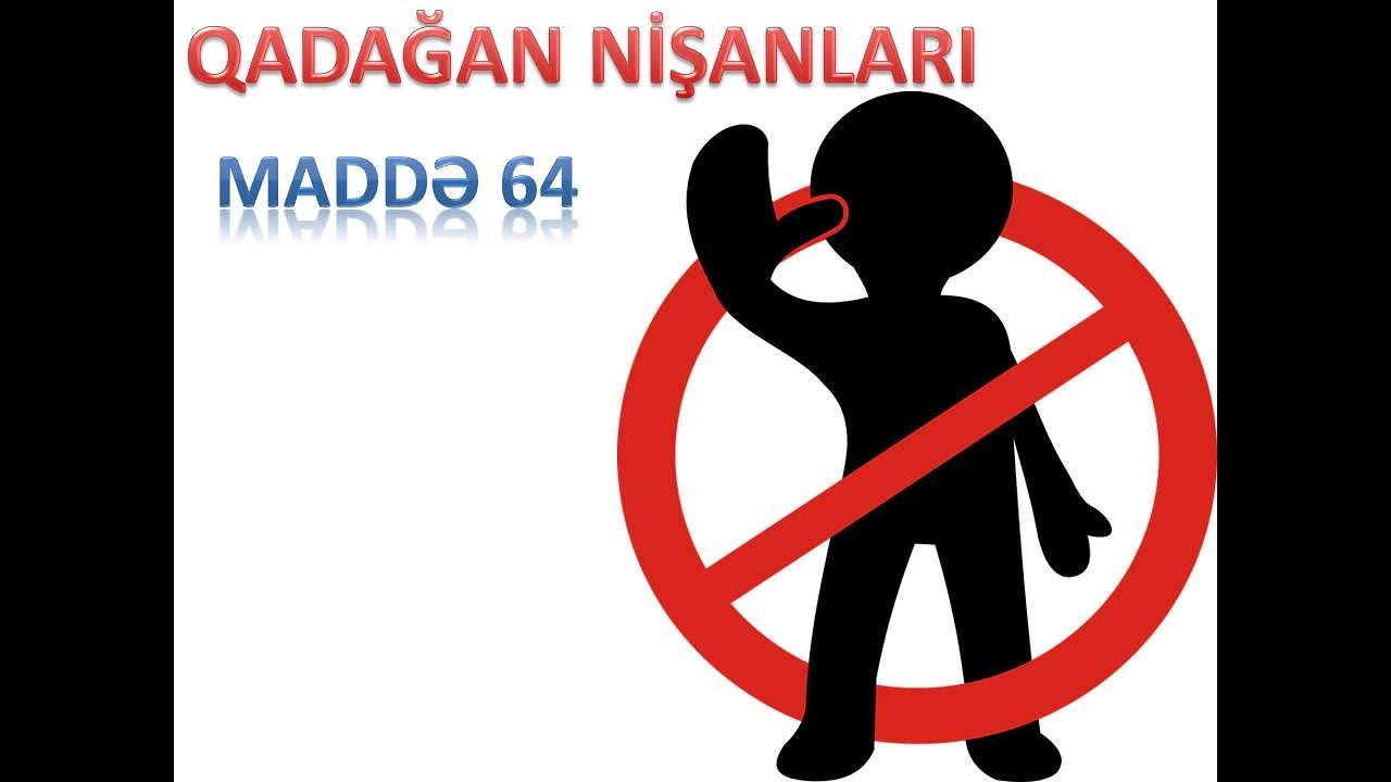 Qadağan nişanları (Cenubi Azerbaycan lehcesi ile)