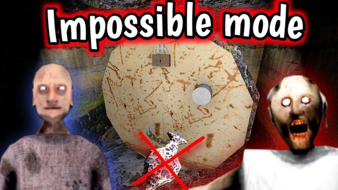 Granny Recaptured - Impossible mode - Without using Vase (Sewer Escape)
