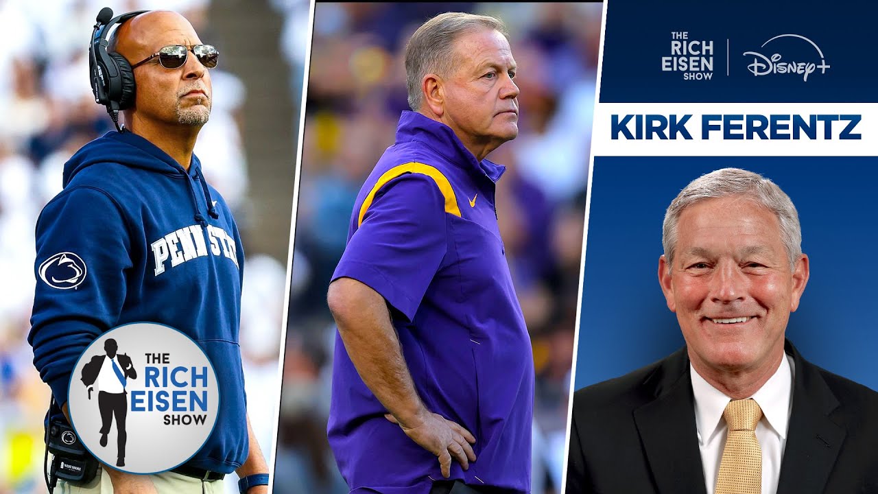 Iowa’s Kirk Ferentz Laments the Recent Rash of Big-Name Head Coach Firings | The Rich Eisen Show