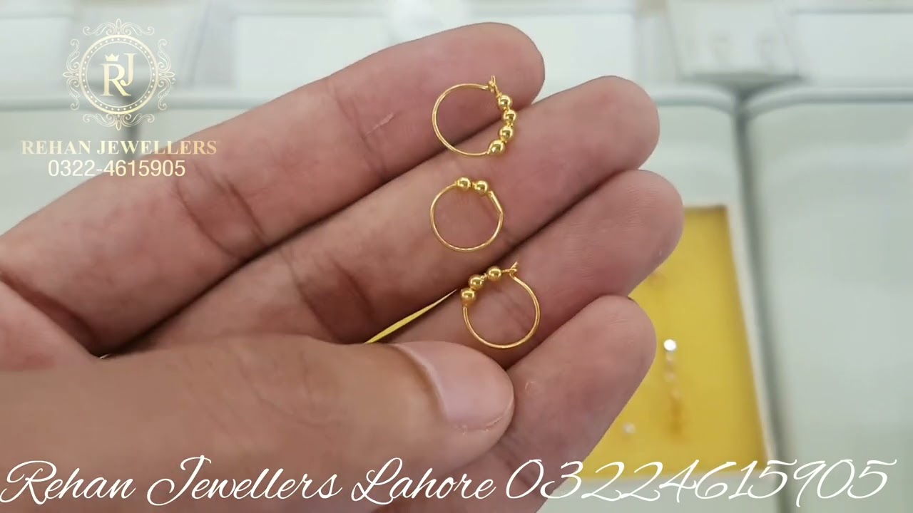 Gold nosering design | #18karatgold #noseringdesigns | latest Gold nosering with weight and price