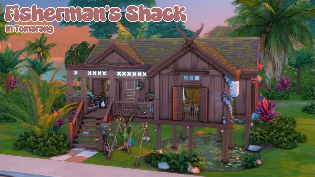 Fisherman's Shack 🎣🐡🛶 | Sims 4