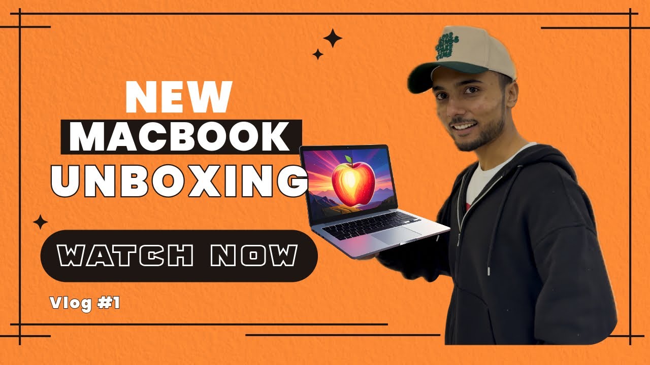 New MacBook Unboxing 🎁 | First College Vlog