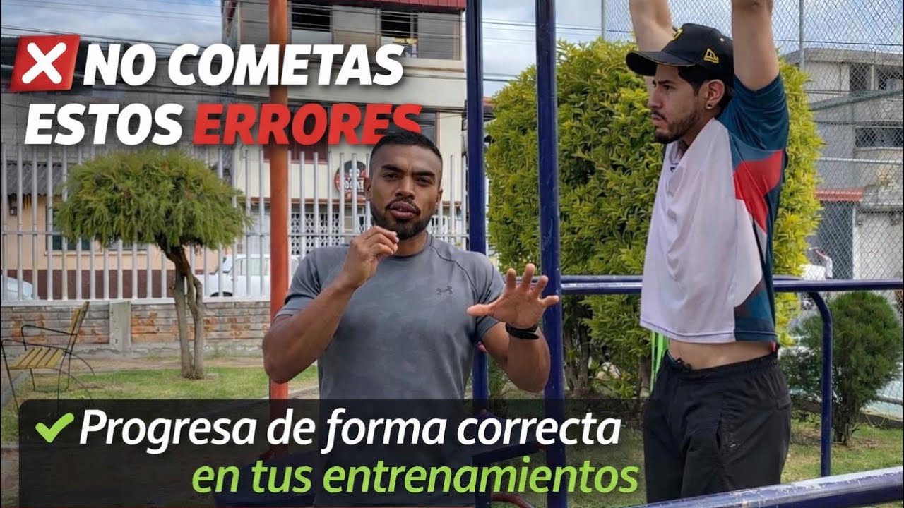 ❌ NO cometas estos errores si estás empezando a entrenar.