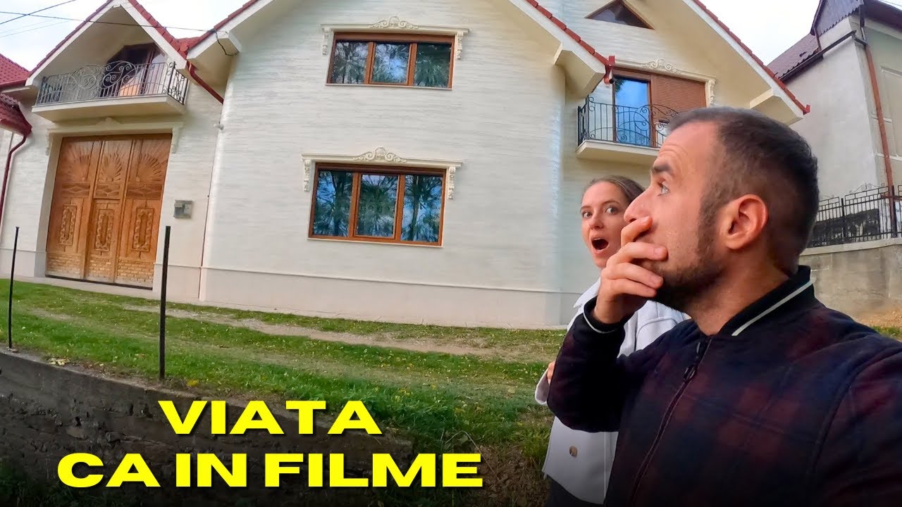 Satul din Romania cu VILE DE MILIOANE, PARTIE DE SCHI SI CATEDRALA (JINA)