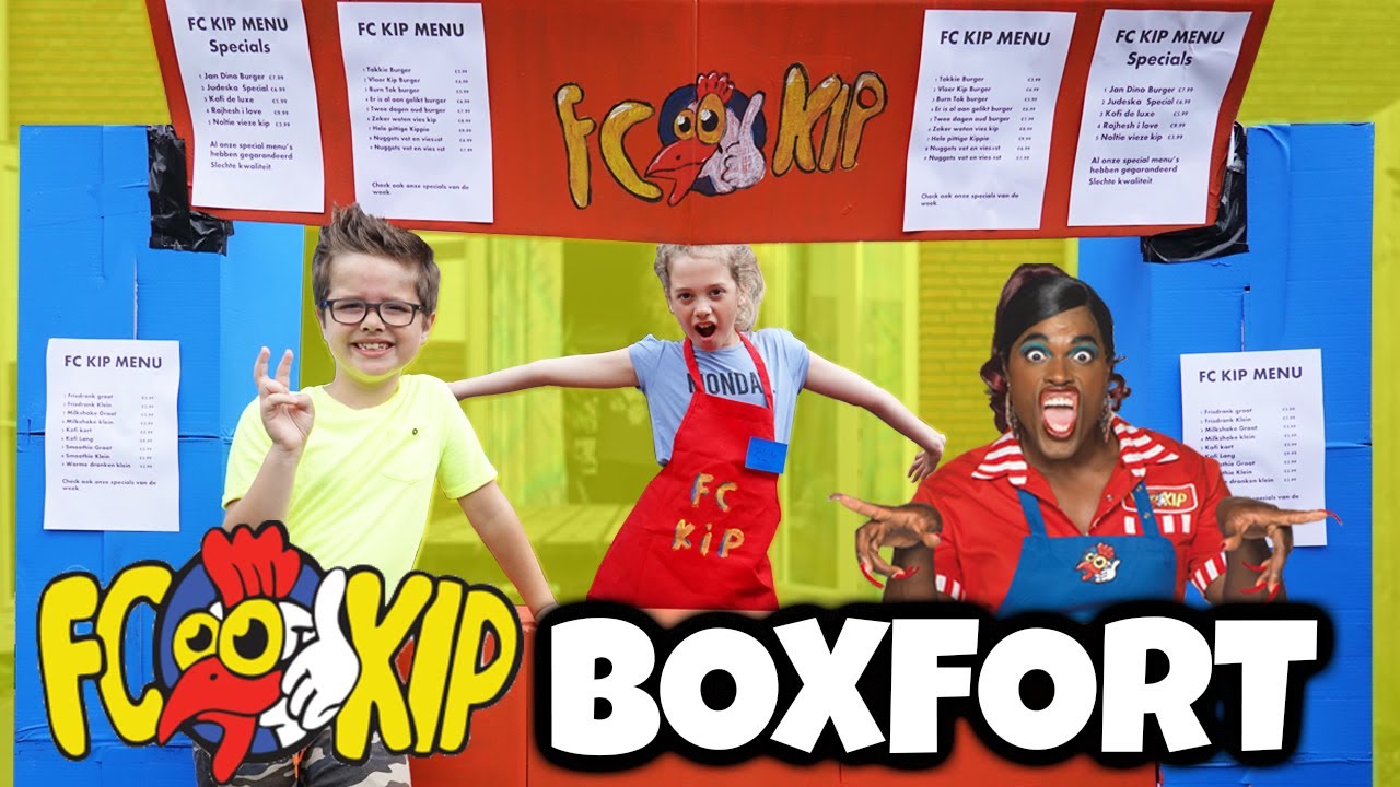 FC KIP BOXFORT MAKEN [VOOR JUDESKA]- Broer en Zus TV #515