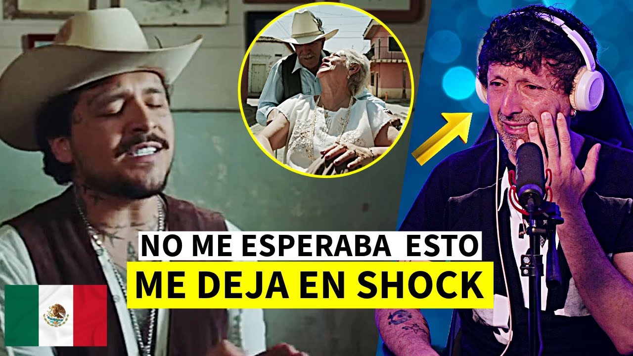 CHRISTIAN NODAL HACE UNA ODA AL AMOR DE TODA UNA VIDA y ME ACABA ROMPIENDO | CANTAUTOR REACCIÓN