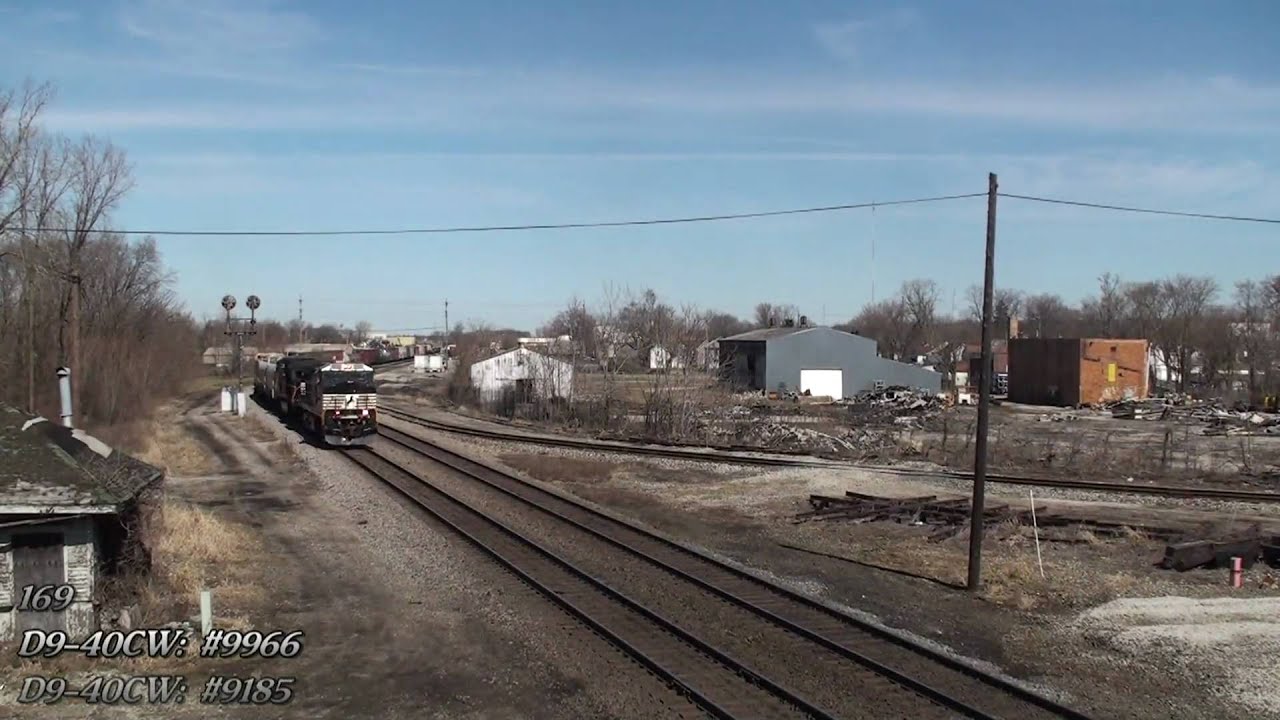 Marion, Ohio Railfanning. Part One (HD)
