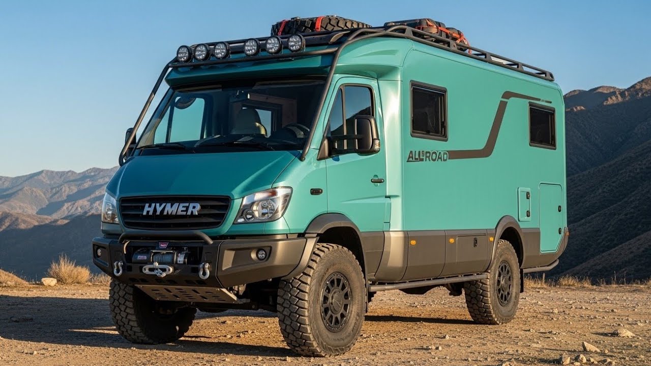 Revolution auf Rädern – Das brandneue 2026 Hymer AllRoad Concept 4x4 wird enthüllt! 🔥