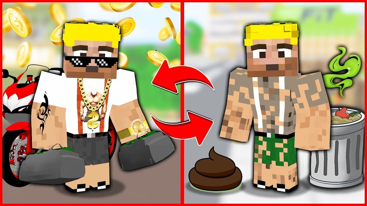 ZENGİN EFEKAN VS FAKİR EFEKAN! 😱 - Minecraft ZENGİN FAKİR HAYATI!