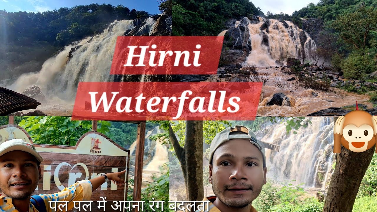 Hirni falls short video 🌊🏞 #hirnifall #chaibasavlog #minivlog #waterfall #smartchaibasa #funnyvideo 