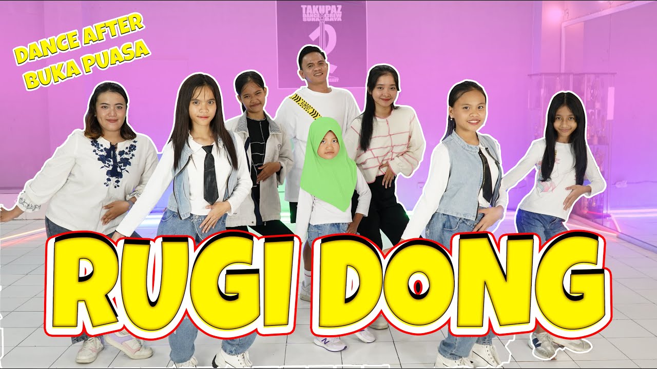 GOYANG RUGI DONG | DANCE SETELAH BUKA PUASA | JOGET ZUMBA SENAM TIKTOK VIRAL