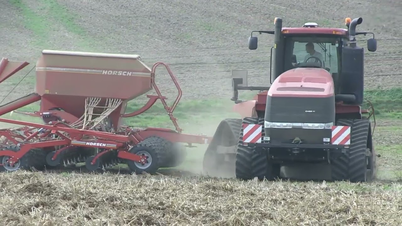 CASE IH QUADTRAC 600 AND HORSCH SPRINTER