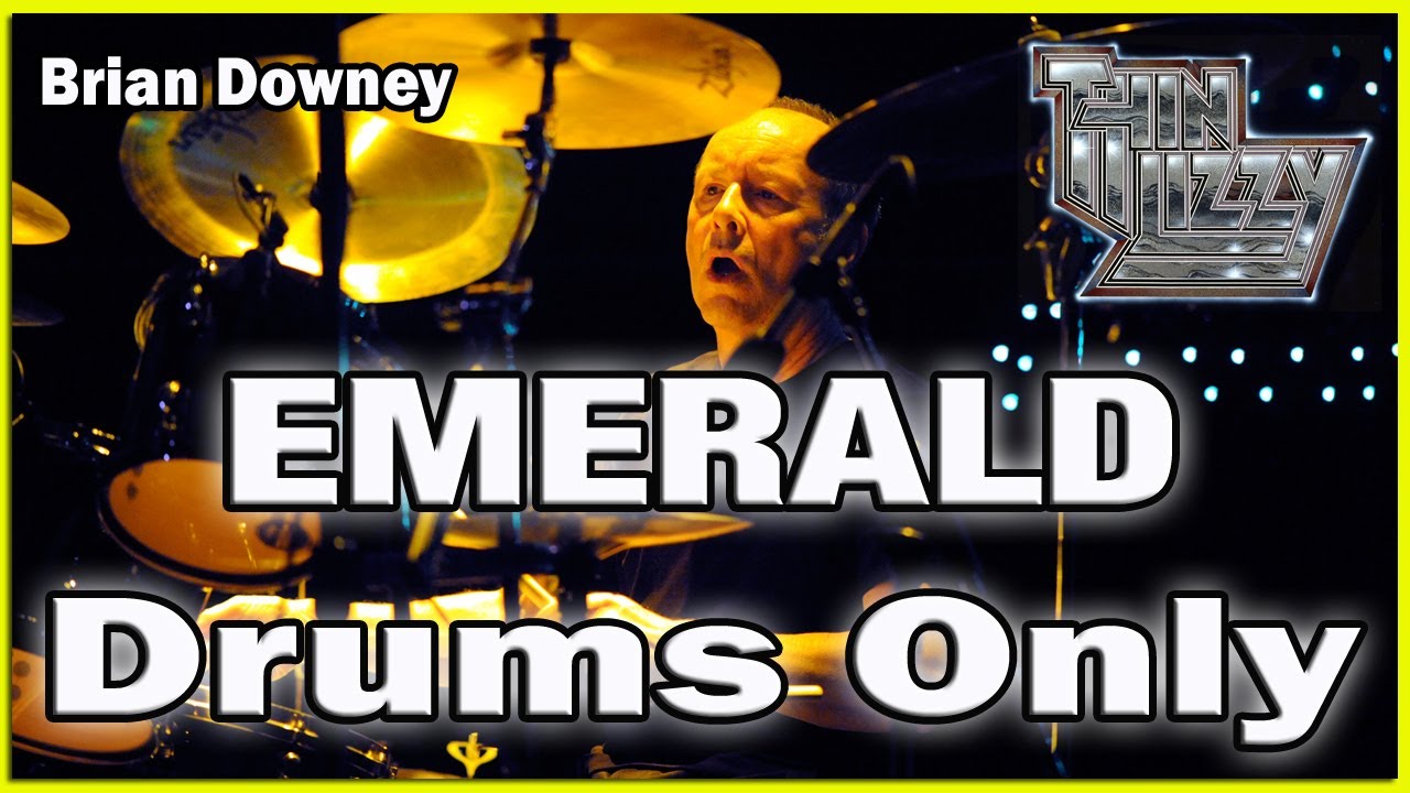Thin Lizzy - Emerald - Drums Only #isolateddrums #thinlizzy #briandowney