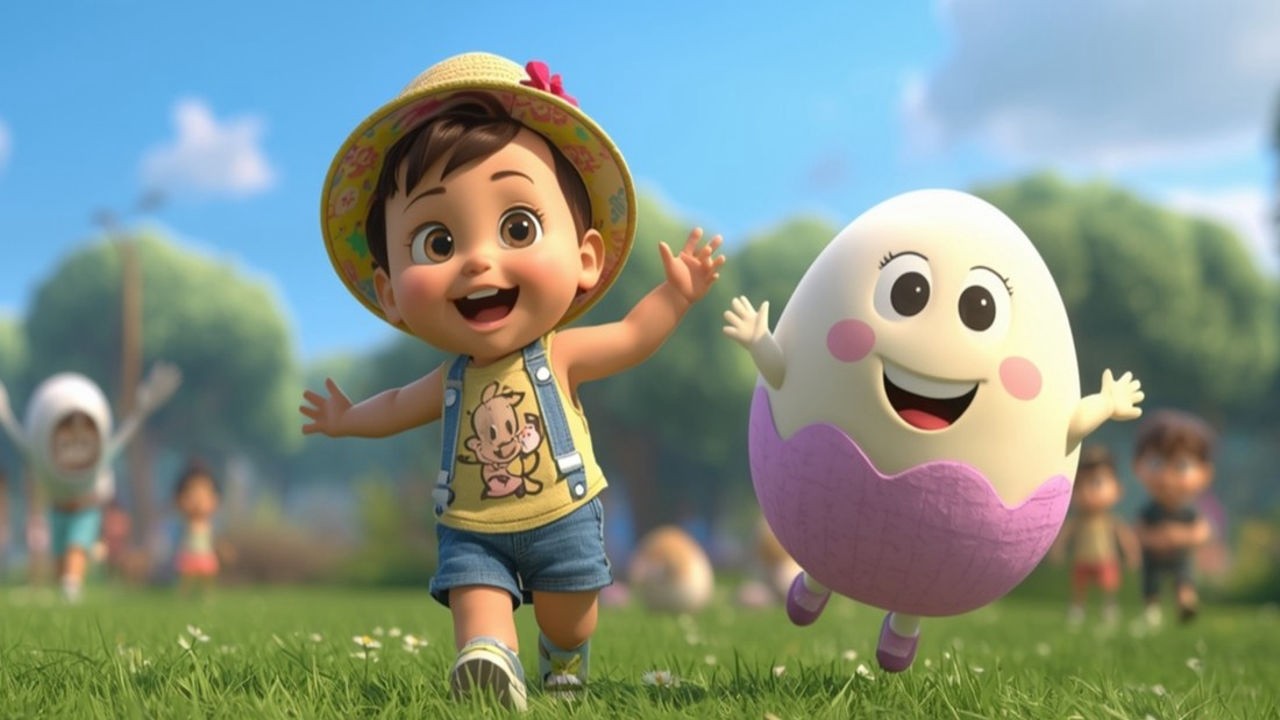 Humpty Dumpty Outdoor Rescue Song | Fun Kids Nursery Rhyme Adventure