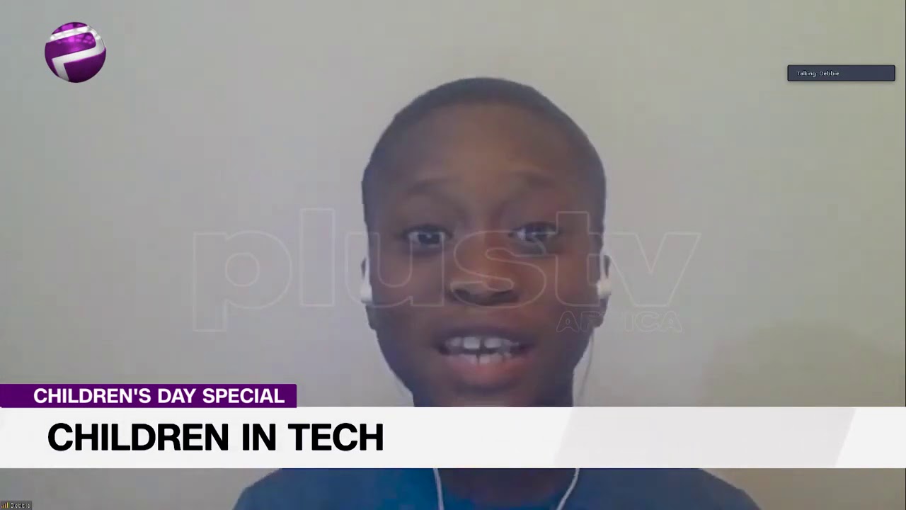 Joshua Agboola's Interview with PLUSTV on The Future Of Tech In Nigeria  - Children's Day