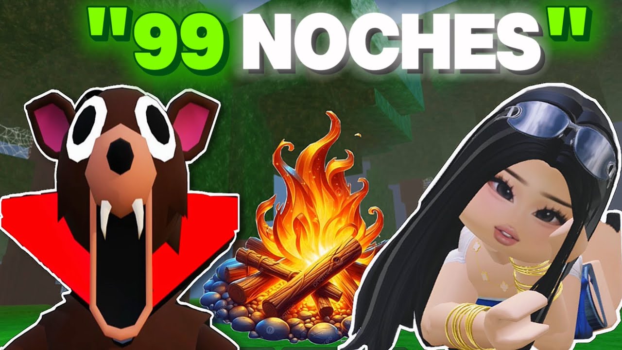 INTENTANDO PASAR 99 noches sola 😱 #99nightintheforest #99nightintheforest #99nochesenelbosque 