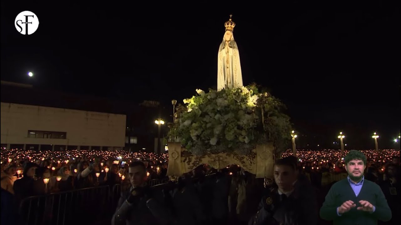 Procesión de las Velas de la Virgen de Fátima de Portugal 🇵🇹 (12 de mayo) 2025