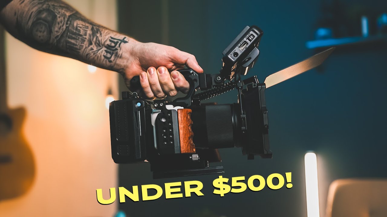 УДИВИТЕЛЬНАЯ киноустановка для Sony ZVE10 стоимостью менее 500 долларов!