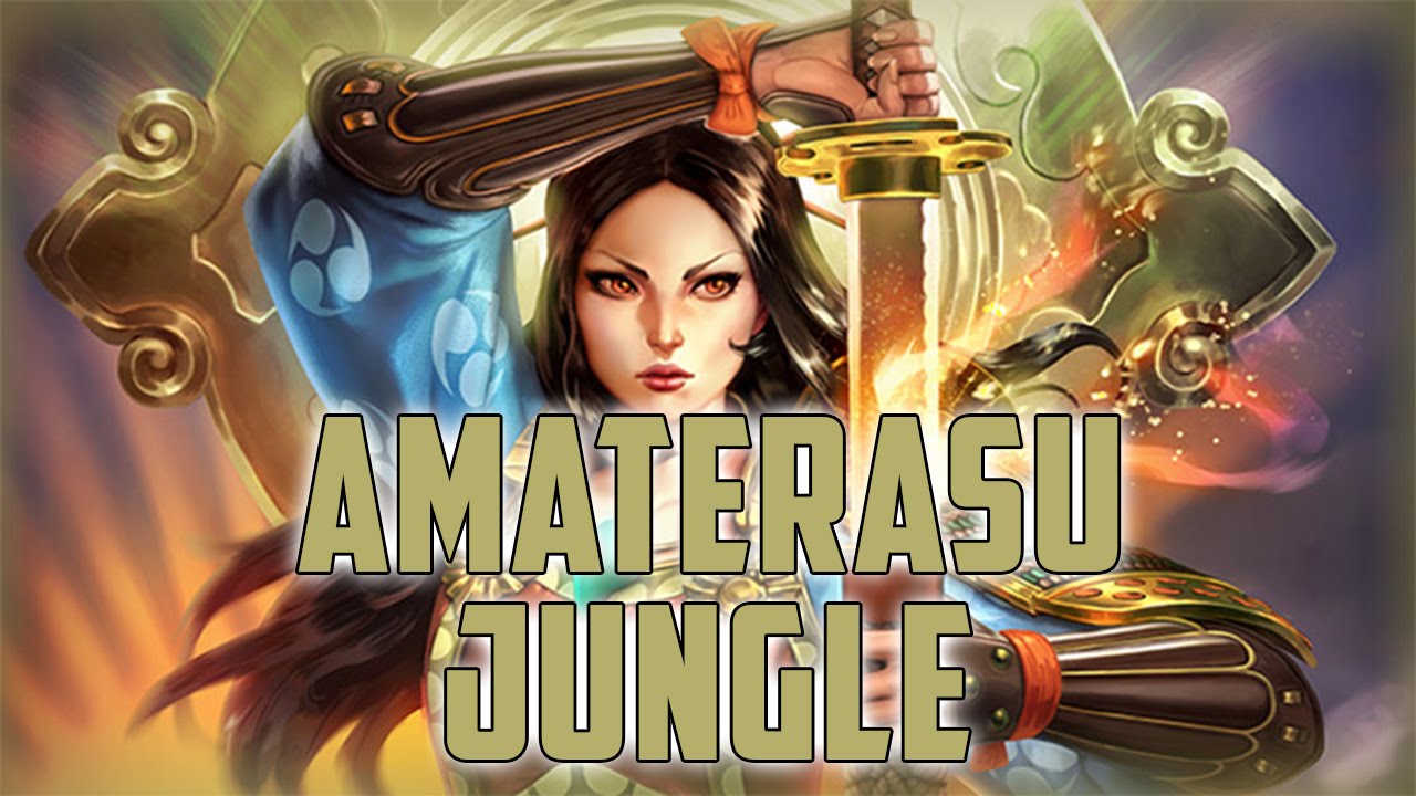 Amaterasu Jungle: NEW GOD IS OP AND UNKILLABLE  - Smite - @EnVy_Weak3n