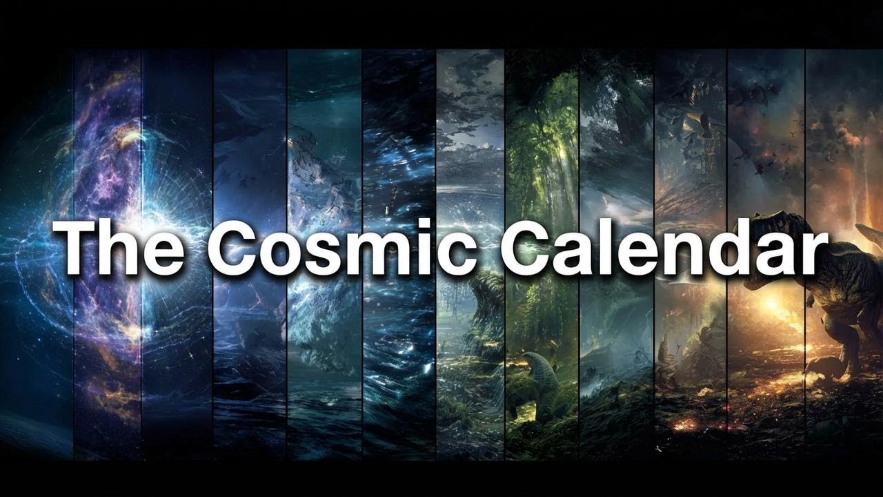 The Eternity Calendar: 13.8 Billion Years in Just 365 Days