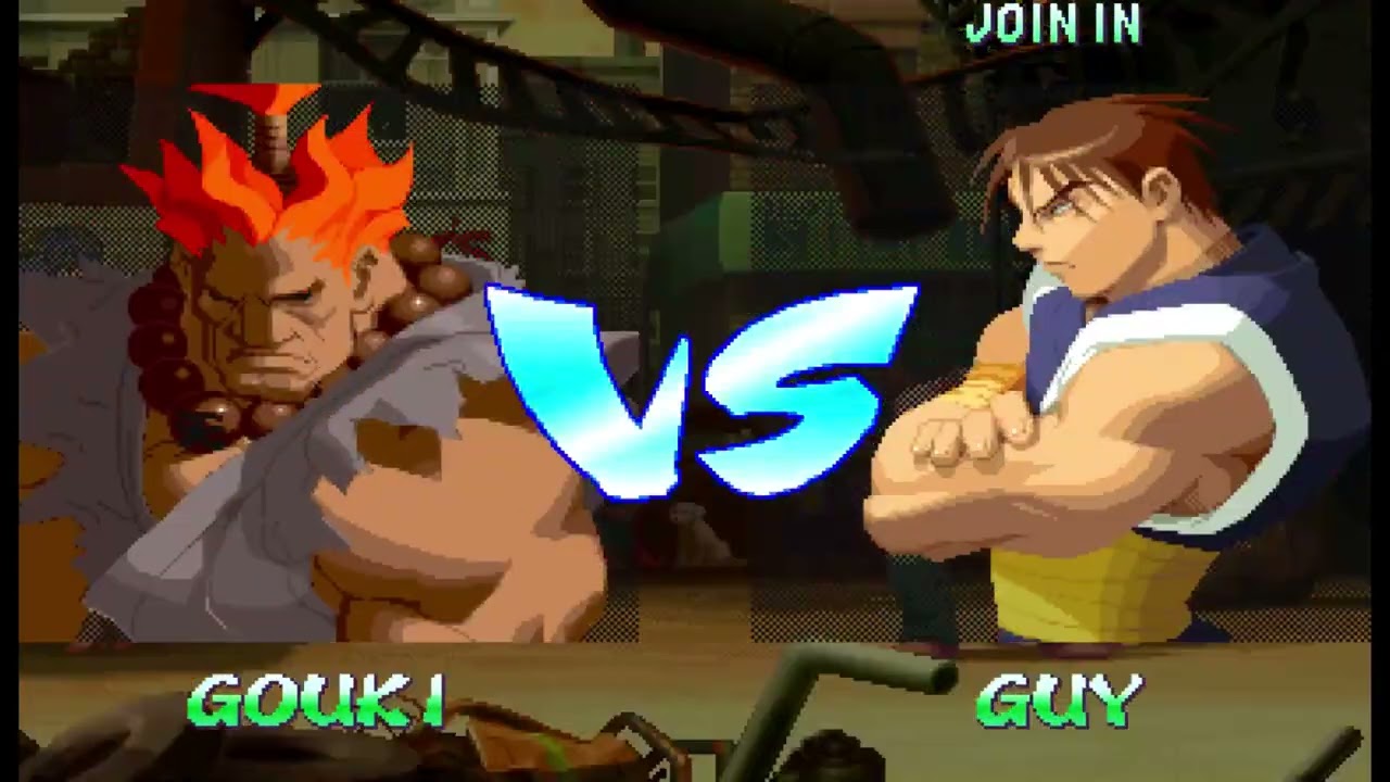 【Arcade】Street Fighter ALPHA／ストリートファイターZERO2 Alpha