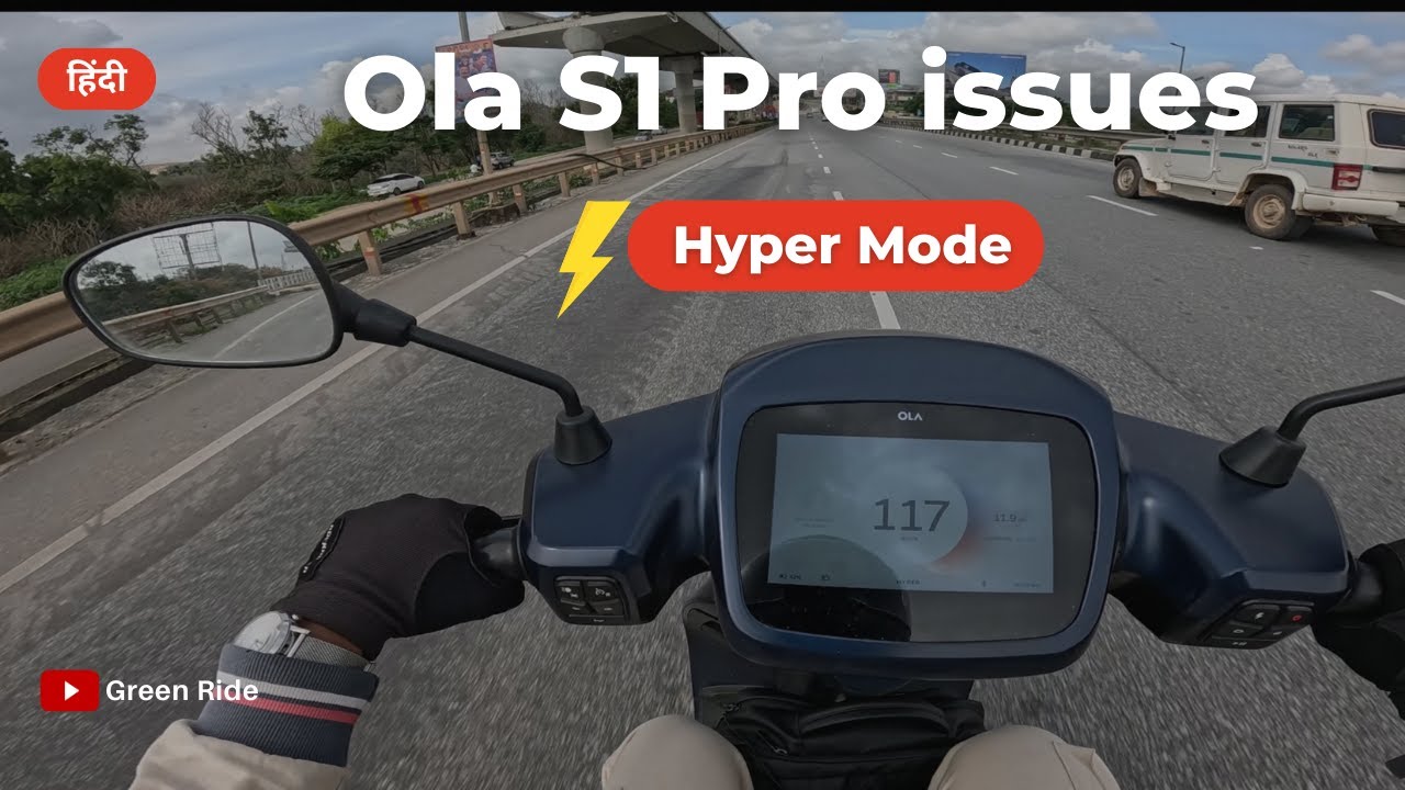 Don't buy? Ola S1 Pro Hyper Mode Struggles | Top Speed Ride | Don't Try This at Home