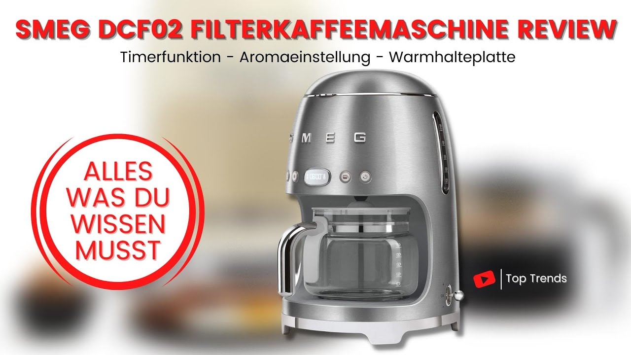 Smeg DCF02 Filterkaffeemaschine Review - ALLES was Du wissen musst