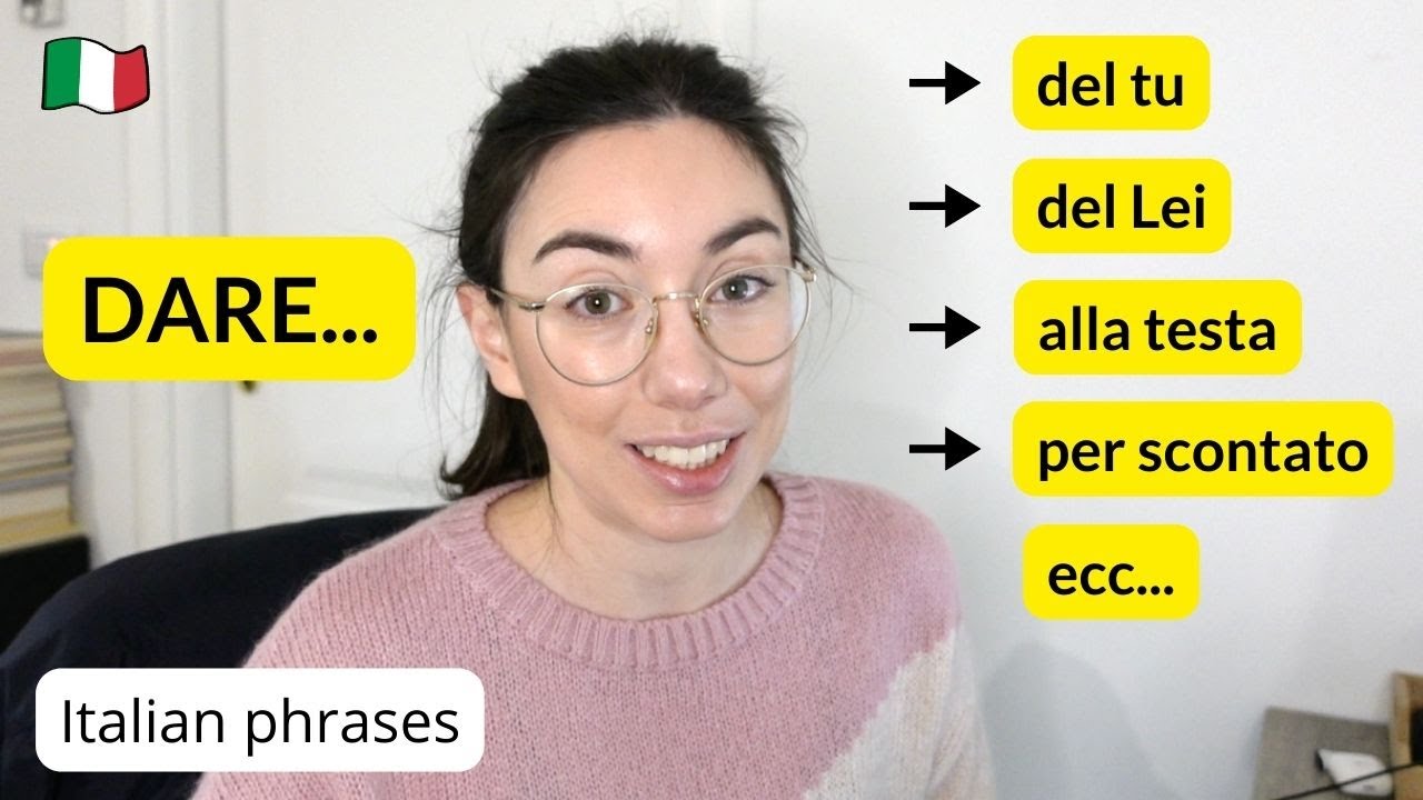 10 essential Italian phrases with verb 