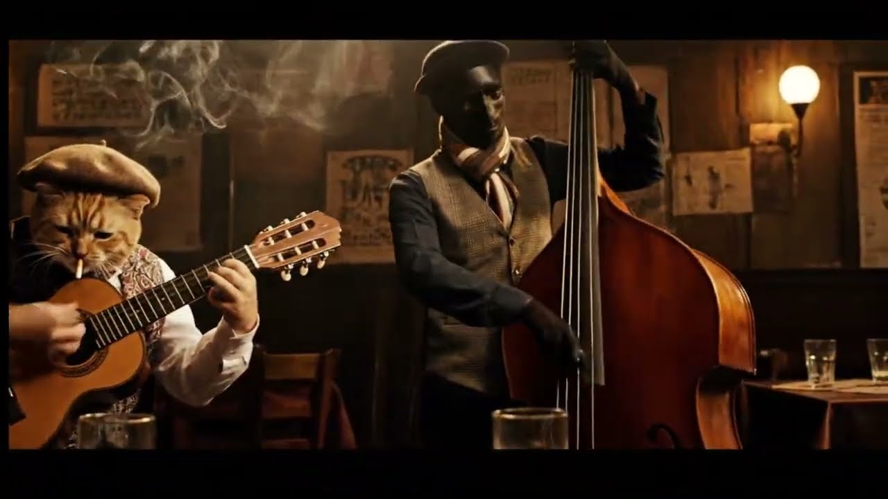 Música para el Momento | Instrumental de Boleros para relajarse (Con Gatos) [10 minutos]