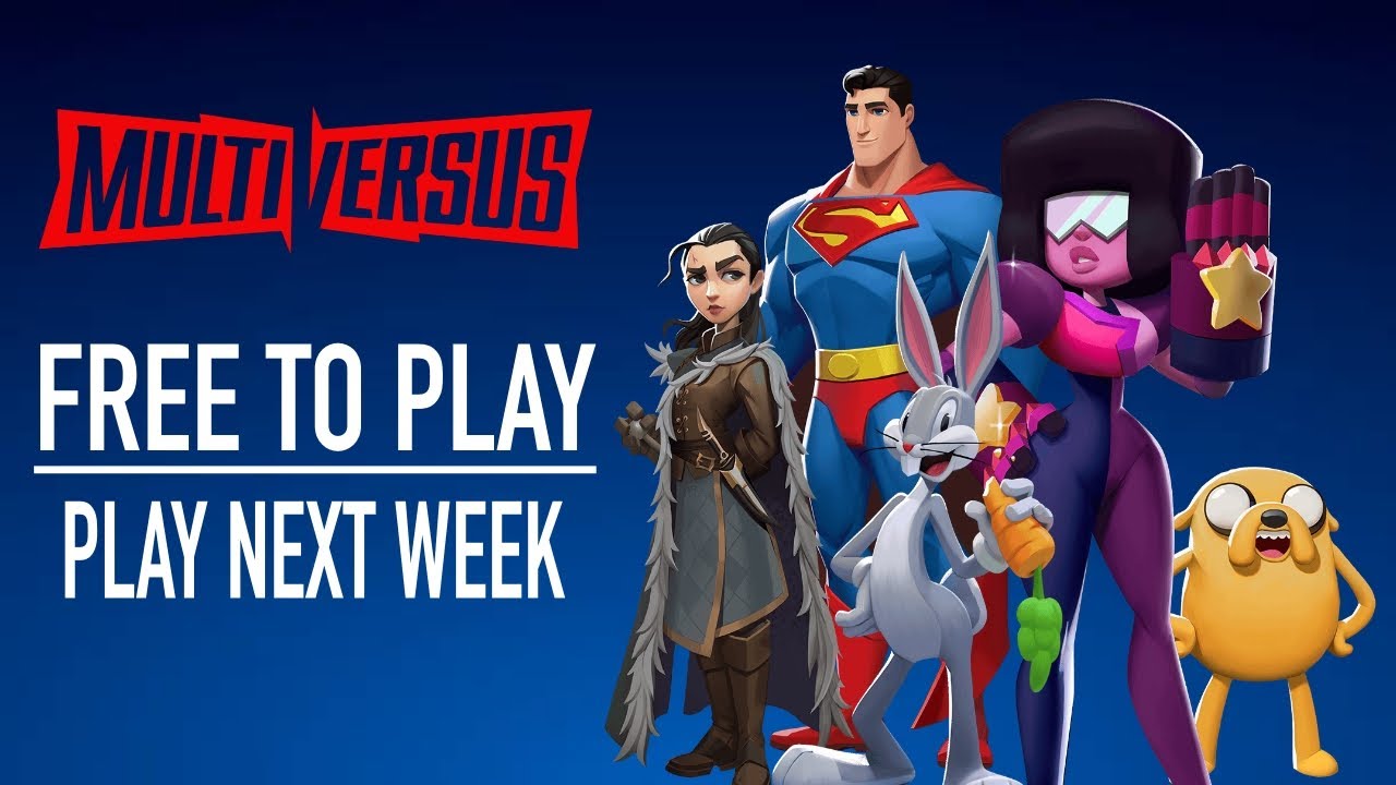 New FREE TO PLAY PS4 PS5 Game - Available Next Week ! MULTIVERSUS