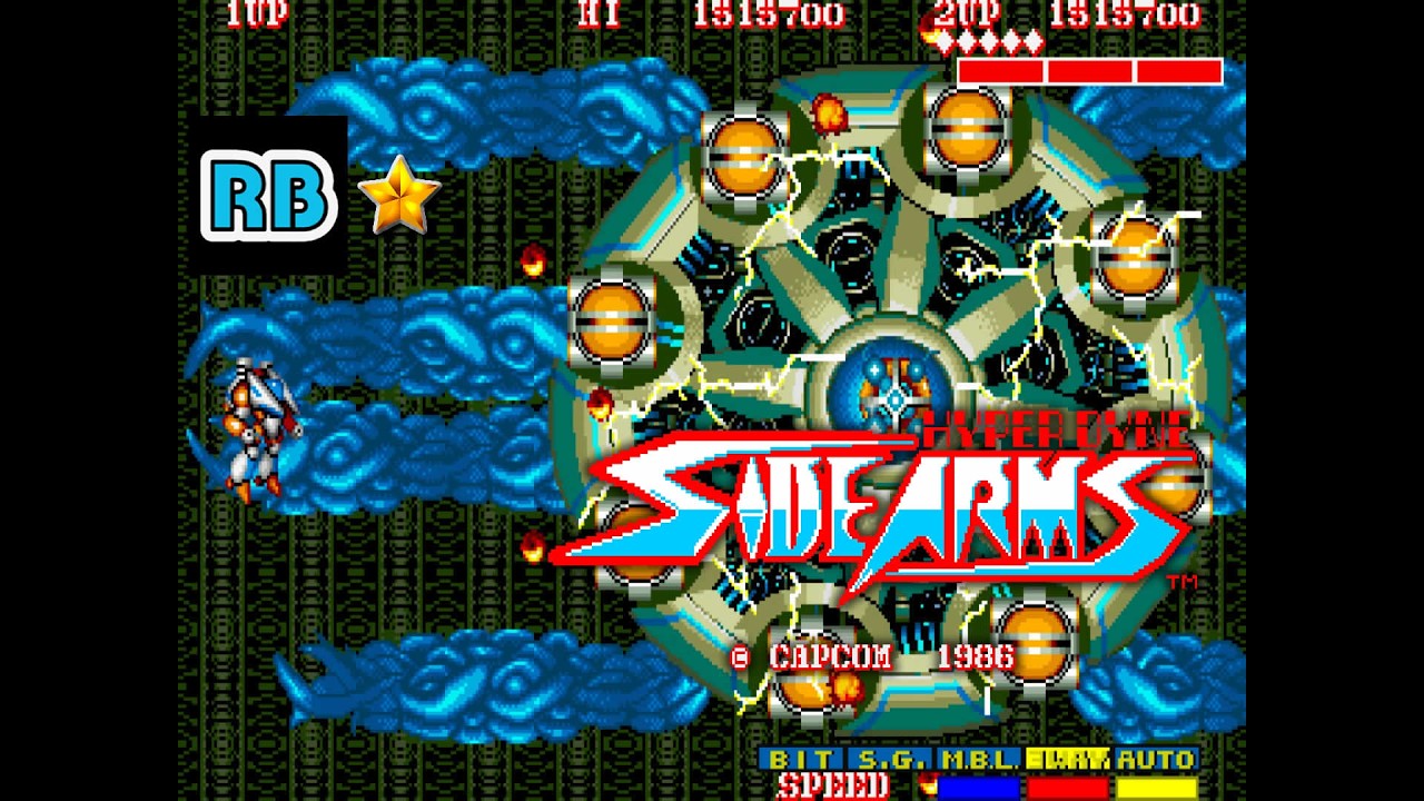 1986 [60fps] Side Arms Nomiss ALL