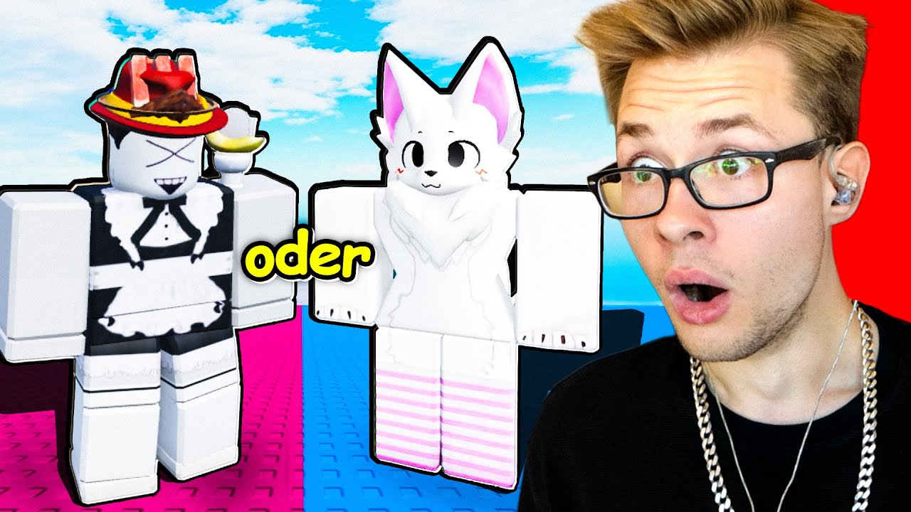 Roblox Würdest Du Eher ABER Es Passiert WIRKLICH..