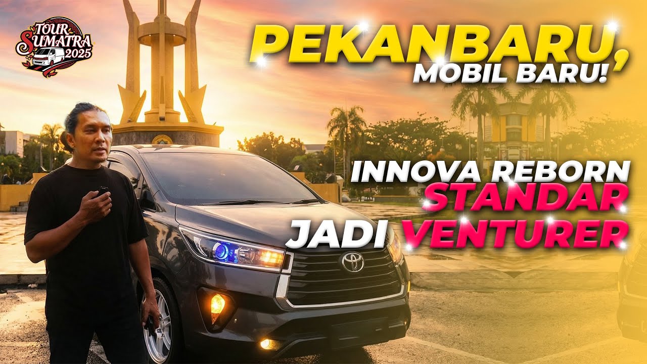 MODIFIKASI INNOVA REBORN DI PEKANBARU RIAU, JADI LEBIH FUNGSIONAL (PADDLE SHIFT & CRUISE CONTROL) ‼️