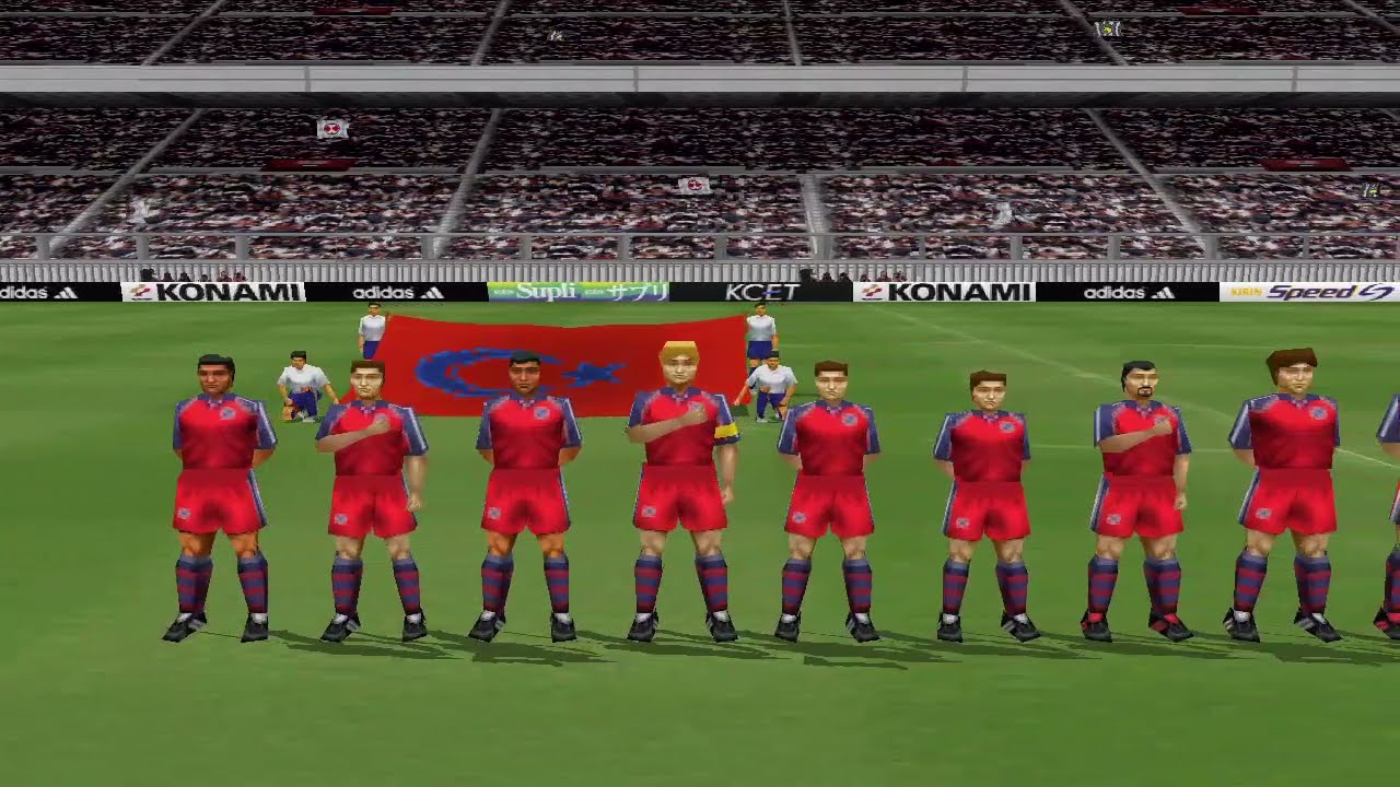 PLAYSTATİON 1/WİNNİNG ELEVEN 2002 / B.MÜNİH - JUVENTUS - KAHN - LİZARAZU - EFFENBERG -NEDVED - TUDOR